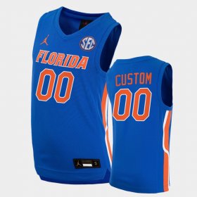 #00 Custom College Basketball Florida Replica Men Royal Jersey 528895-649