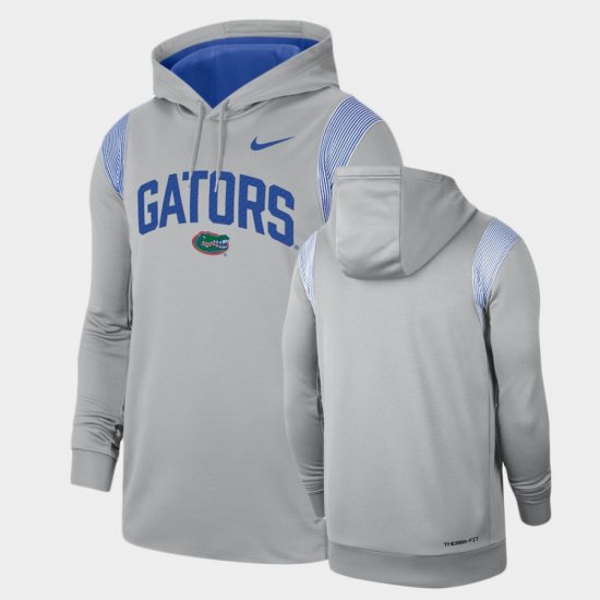 2022 Game Day Sideline UF Men Gray Hoodie 992407-869