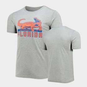 College Football UF Homefield Vintage Statue Unisex Gray T-Shirt 516077-680