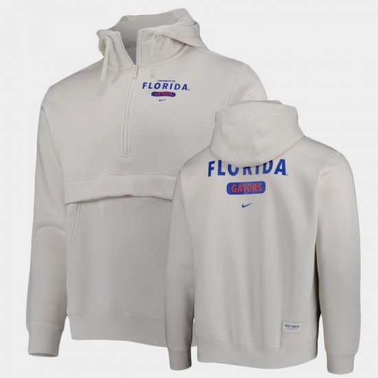 Club Florida Half-Zip Mens Natural Hoodie 168247-756