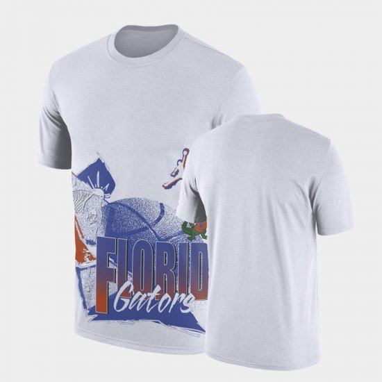 College Basketball UF 90s-style Mens White T-Shirt 641805-625