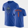 #1 CJ Henderson Football Icon Florida Legend Mens Royal T-Shirt 662770-842