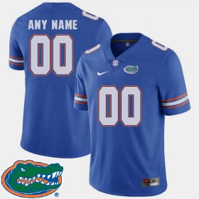 #00 Custom College Football University of Florida 2018 SEC Mens Royal Jersey 498925-538