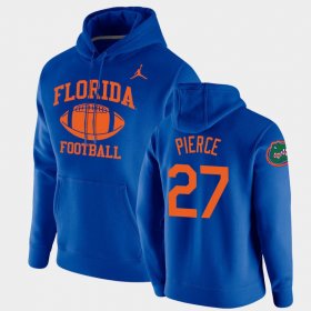 #27 Dameon Pierce Retro Football Florida Gators Pullover Mens Royal Hoodie 711058-441 #27 Dameon Pierce Retro Football Florida Gators Pullover Mens Royal Hoodie 711058-441