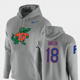 #18 Daquon Green Vault Logo Club Florida Pullover Mens Heathered Gray Hoodie 973553-836