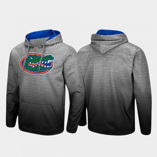 Sitwell Sublimated Florida Pullover Mens Heathered Gray Hoodie 648928-590