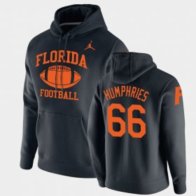 #66 Jaelin Humphries Retro Football Florida Pullover Mens Black Hoodie 945111-606