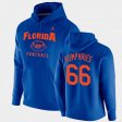 #66 Jaelin Humphries Oopty Oop Florida Football Pullover Mens Royal Hoodie 620811-246