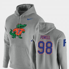 #98 Jorge Powell Vault Logo Club Florida Pullover Men's Heathered Gray Hoodie 899429-428