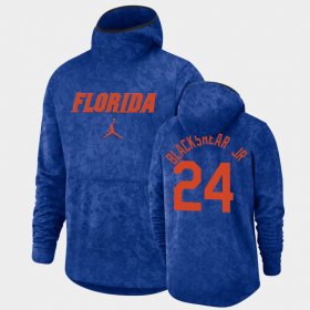 #24 Kerry Blackshear Jr. Basketball Spotlight Florida Pullover Team Logo Men's Royal Hoodie 115445-951