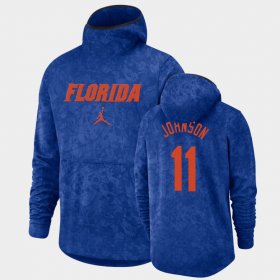 #11 Keyontae Johnson Basketball Spotlight University of Florida Pullover Team Logo Men's Royal Hoodie 714044-949