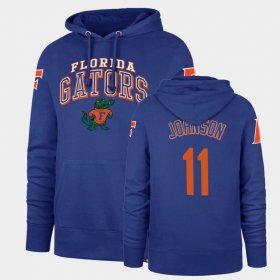 #11 Keyontae Johnson Double Decker Florida Headline Vintage Men Royal Hoodie 580292-852
