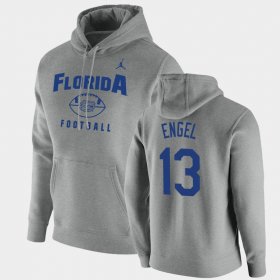 #13 Kyle Engel Oopty Oop Florida Gators Football Pullover Men's Gray Hoodie 468067-916