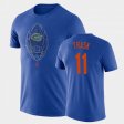 #11 Kyle Trask Football Icon UF Legend Men Royal T-Shirt 689636-325
