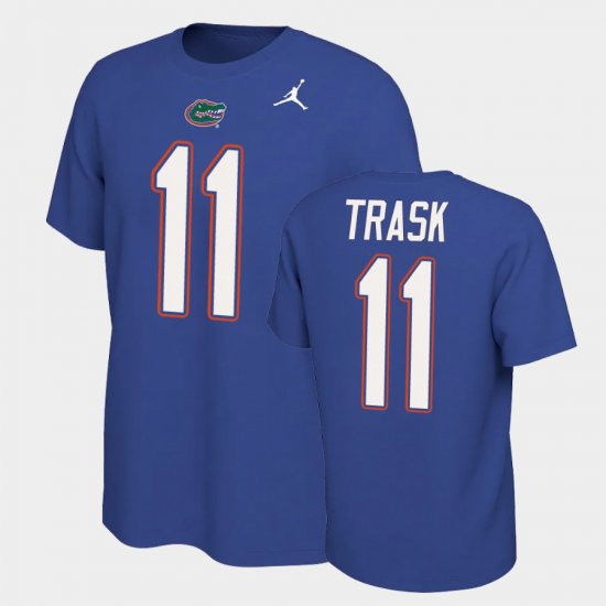 #11 Kyle Trask Name and Number UF Name & Number Retro Mens Royal T-Shirt 183315-239