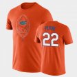 #22 Lamical Perine Football Icon University of Florida Legend Mens Orange T-Shirt 394634-844