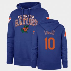 #10 Noah Locke Double Decker UF Headline Vintage Men's Royal Hoodie 585295-137