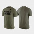 Stencil Wordmark University of Florida Men Olive T-Shirt 946158-566