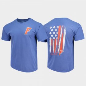 Baseball Flag Florida Comfort Colors Men Royal T-Shirt 205904-704