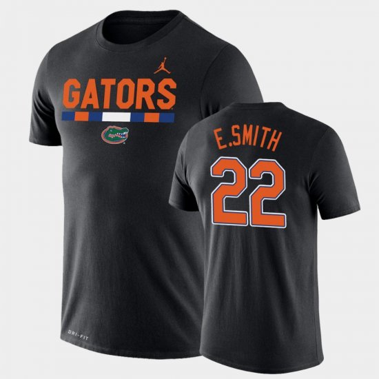 #22 Emmitt Smith Team DNA Florida Legend Performance Jordan Brand Men Black T-Shirt 486364-968