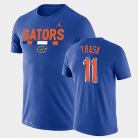 #11 Kyle Trask Team DNA Florida Gators Legend Performance Jordan Brand Mens Royal T-Shirt 119443-296